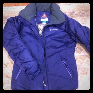 Columbia down feather ski/winter jacket